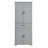 Bathroom Storage Cabinet With Doors And Drawer, Multiple Storage Space, Adjustable Shelf-410853404-410853403