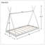 Lit plateforme simple avec structure triangulaire-39027902