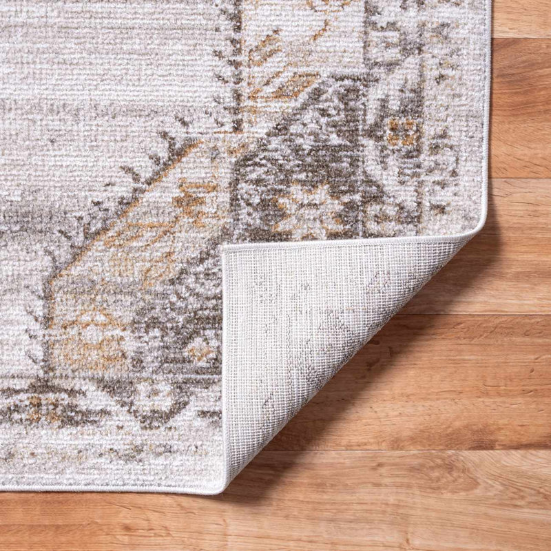 Tapis beige / sable / vizon / brun Val, Beige, Brown, 8'10" x 12'