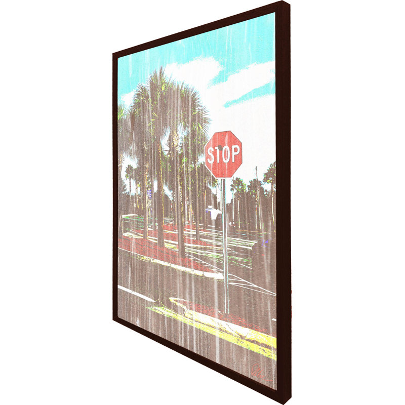 Single Picture Frame Print, 76cm H x 51cm W x 4cm D, Brown