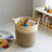 Handwoven Seagrass Storage Basket With Handles, Large Woven Laundry Hamper, Plant Pot Cover, Decorative Home Organizer For Bedroom, Bathroom, And Living Room-1406304952-1406304959