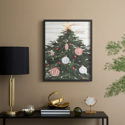Winter Cardinal Collection B Framed Print - Solid Wood