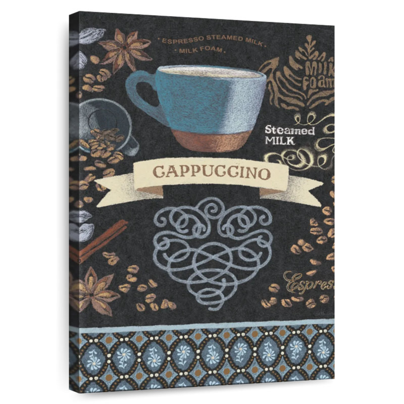 Yarlin Cappuccino Time, 39" H x 26" W