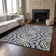 Premium Machine Washable Cerrito Black Rug