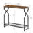 Iberia 9.4'' Solid Wood Top Console Table