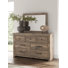 Commode et miroir Keithland
