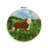 Felting Kit - Hereford Bull Needle Felt Kit