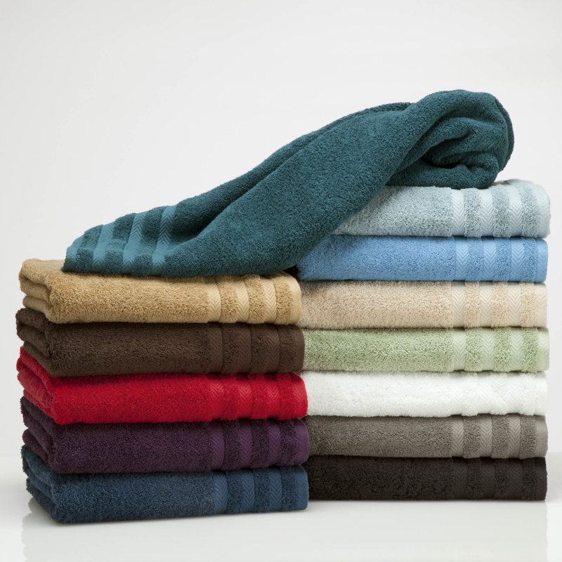 Drap 100% coton de qualité égyptienne Martex, Gris