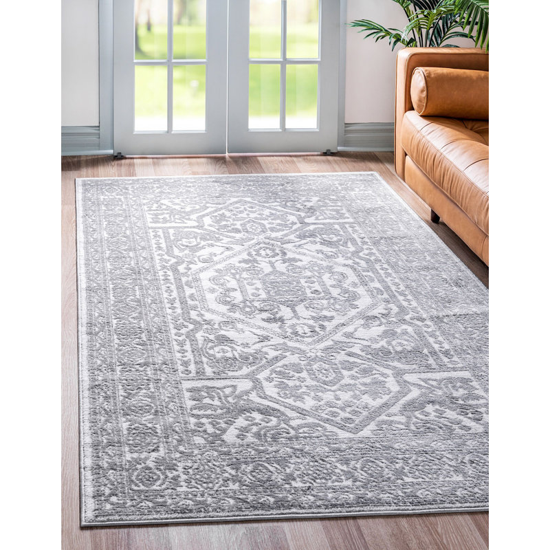 Oriental Indoor Rug, Rectangle 9'10" x 14'