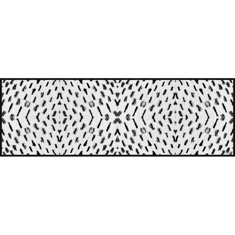 Merging Lane - Panoramic Painting on Canvas, 38cm H x 114cm W x 3.81cm D