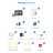 8CH 5MP WIFI Security Camera System w/ Monitor&1TB HDD, 4pcs Outdoor 360° PT cameras, 2-Way Talk