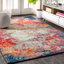 Tapis crème / bleu Lasley Contemporary-1710178735