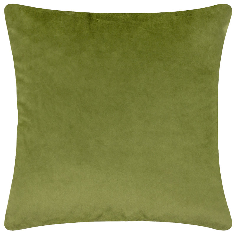 Square Throw Cushion, Pink/Green