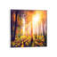 Spring Forest Trees. Nature Green Wood Sunlight Background by Valery Rybakow - Painting on Canvas-63929709-63929703