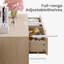 Valdean 6-Drawer 55" W Double Dresser-1216274432