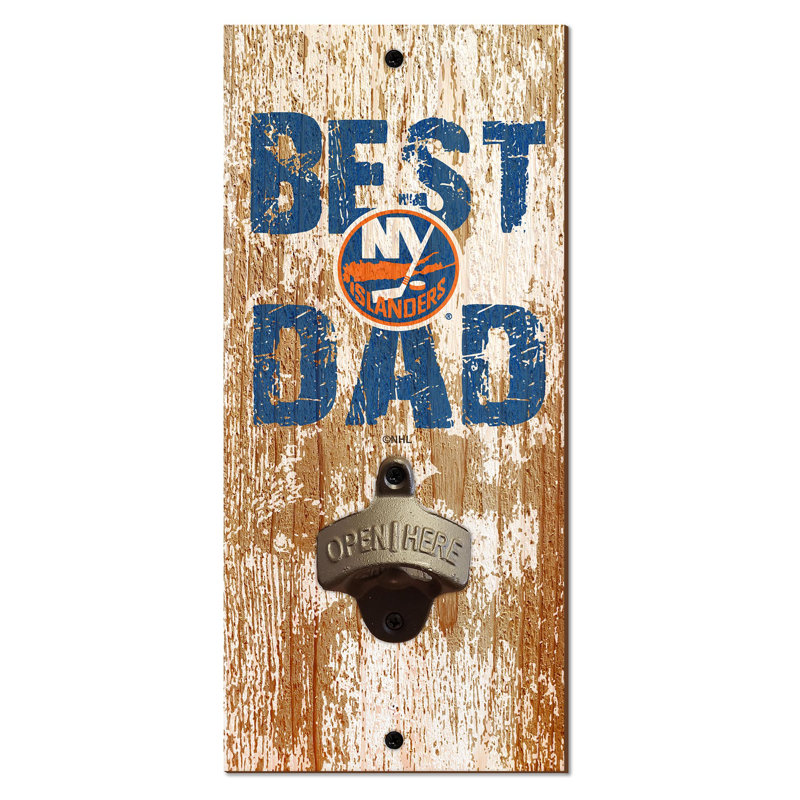 Gold Brass Stainless Steel Bottle Opener, Islanders