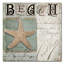 « beach book ii », impression sur toile tendue-31453274
