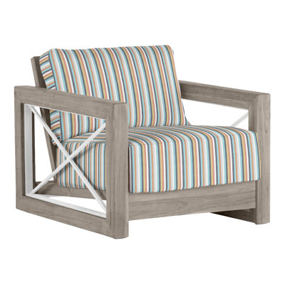 Malta Teak Outdoor Lounge Chair