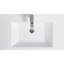 Meuble-lavabo de salle de bain 36 po, unité sophistiquée. Lavabo en résine, tiroirs à fermeture en douceur. Rangement pratique gris cendré. Évier flottant 24V11-36Ag, armoire séduisante. Glamour.