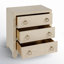 Commode 3 tiroirs en raphia Cleo-438596404