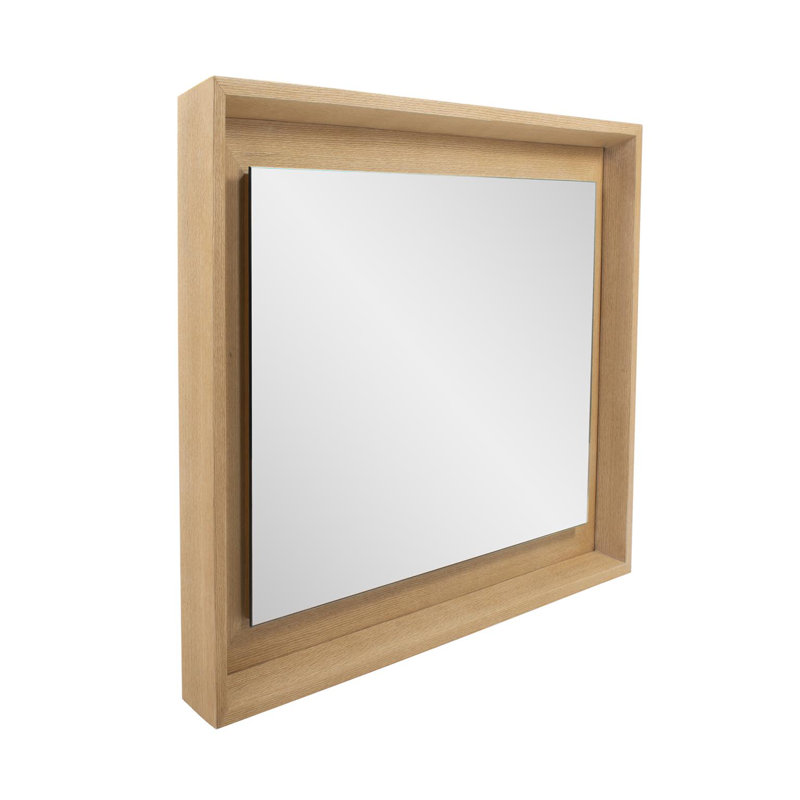 Miroir flottant The Danton, 30 po x 30 po, Carré