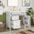 36'' Single Bathroom Vanity with Ceramic Top-97769841