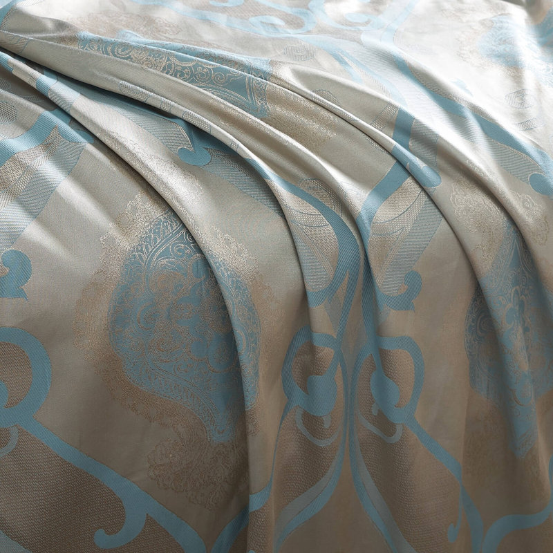 Northborough Cotton Blend Room Darkening Curtain Single Panel