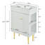 Ensemble de meuble-lavabo simple 22 po