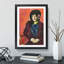 Portrait of a Woman by Henry Lyman Sayen - Picture Frame Painting-62759722-62759723