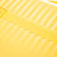 14 po / 20 po 2 pièces / ensemble dans un bagage à roulettes en ABS, avec serrure à combinaison et ouverture avant, étui à cosmétiques de 14 po (jaune)