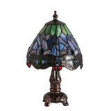 Tiffany Hanginghead Dragonfly Table Lamp