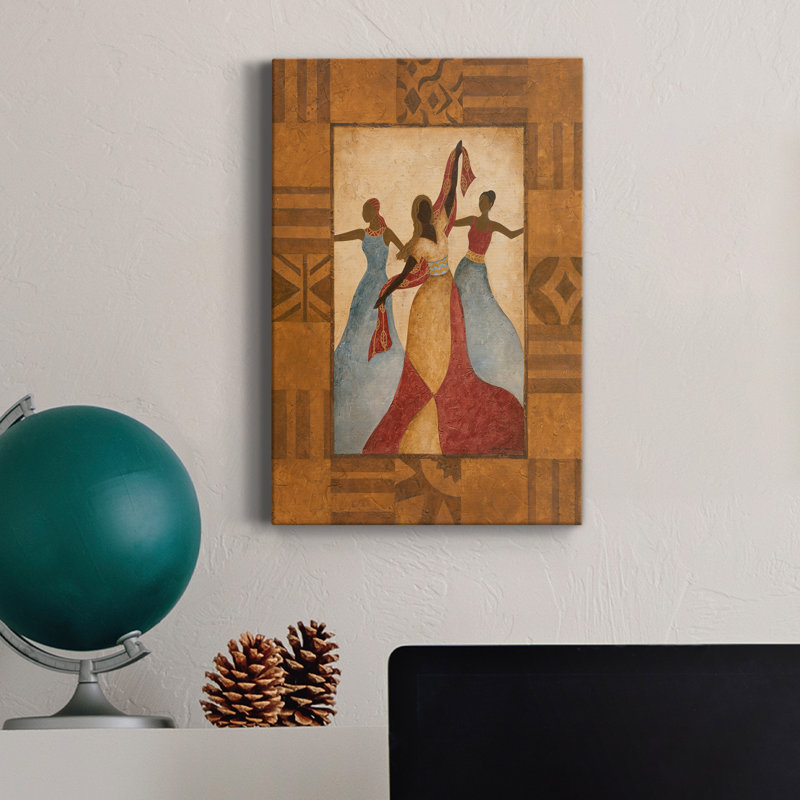 Célébration - peinture sur toile tendue, H 36 po x l 24 po x P 1 po