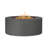 AEGEAN 36" Round Steel Propane or Natural Gas Fire Pit Table by Real Flame-83911009