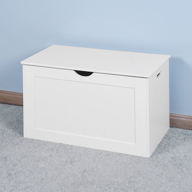 Lift Top Entryway Storage Cabinet With 2 Safety Hinge
