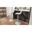 Burdett Swivel Adjustable Height Counter Stool with Metal Frame-734795131-734795132