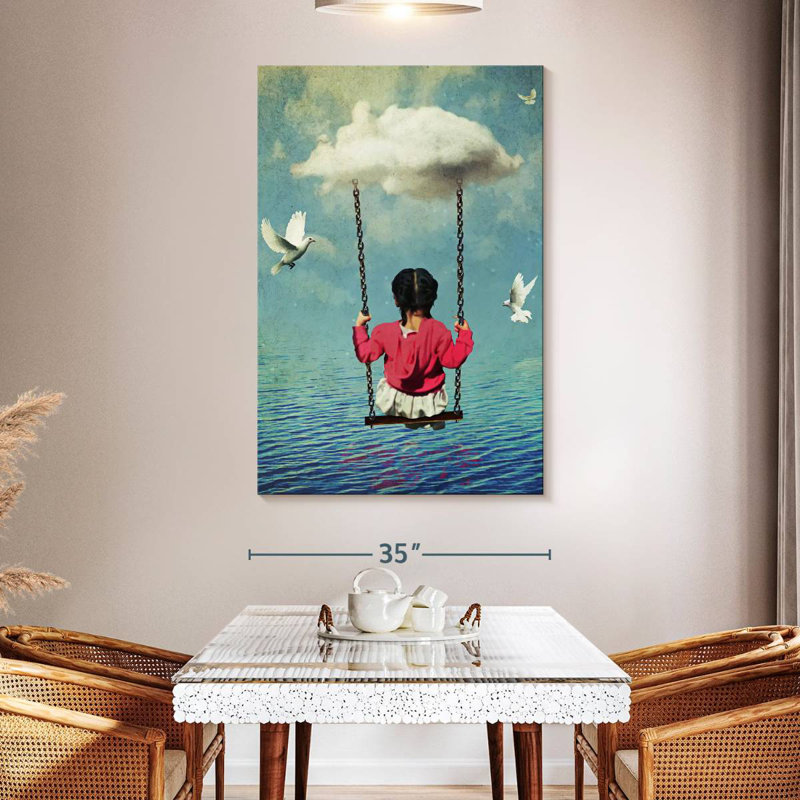 Kelan The Traveler Swing, 51" H x 34" W