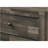 1Pc Rustic Four Drawers Storage Tall Chest Brown Gray Finish Wooden Bedroom Furniture-487298665