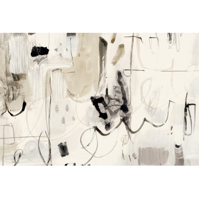 «Net Neutral II» par Victoria Barnes - peinture sur toile tendue