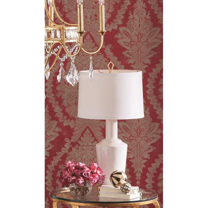 Emma Table Lamp, Snow