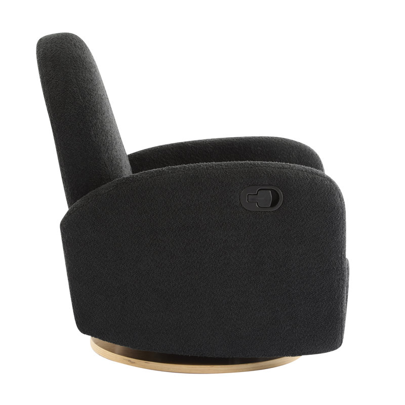Fauteuil inclinable et pivotant 360 ° - noir, Noir