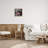 Trendy Pink Glam Cow Gold Framed Floater Canvas Wall Art by Lucia Heffernan-1532082050-1532082048