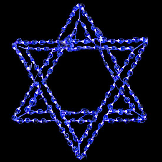 The Holiday Aisle® Star of David Lighted Display - Wayfair Canada