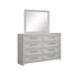 DRESSER AND MIRROR
