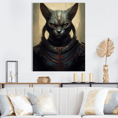 " Ancient Egyptian Cat Goddess Bastet I "