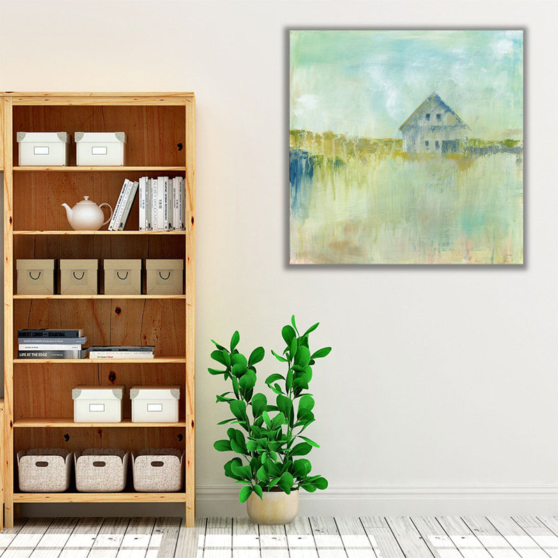 Across the Fields - Canvas Print Wall Art, 30" H x 30" W