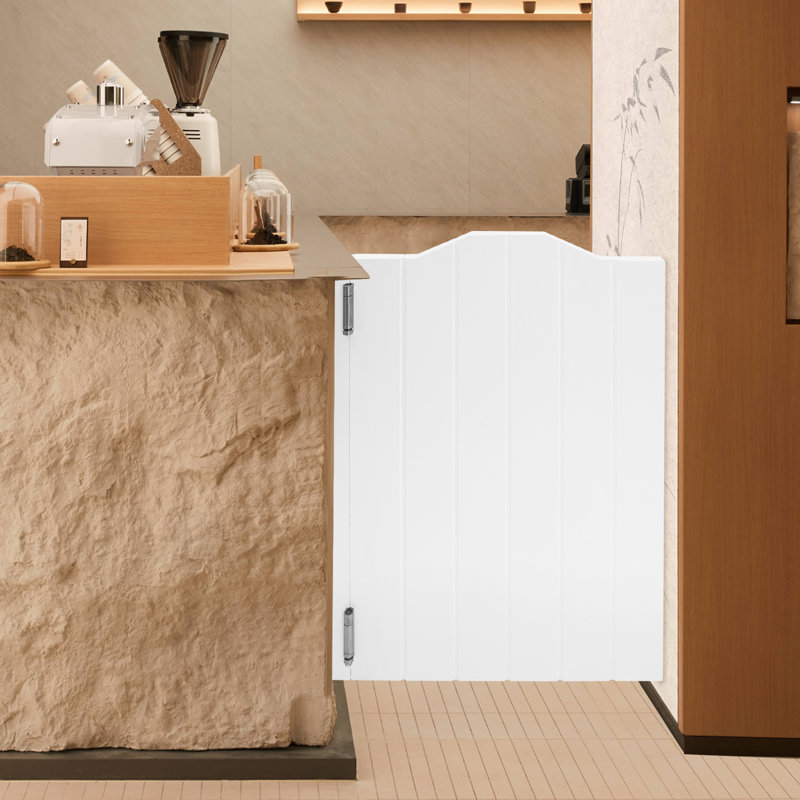 24.02'' x 35.83'' Solid Wood Paneled with Installation Hardware Kit without Installation Hardware Kit Café / Saloon Door