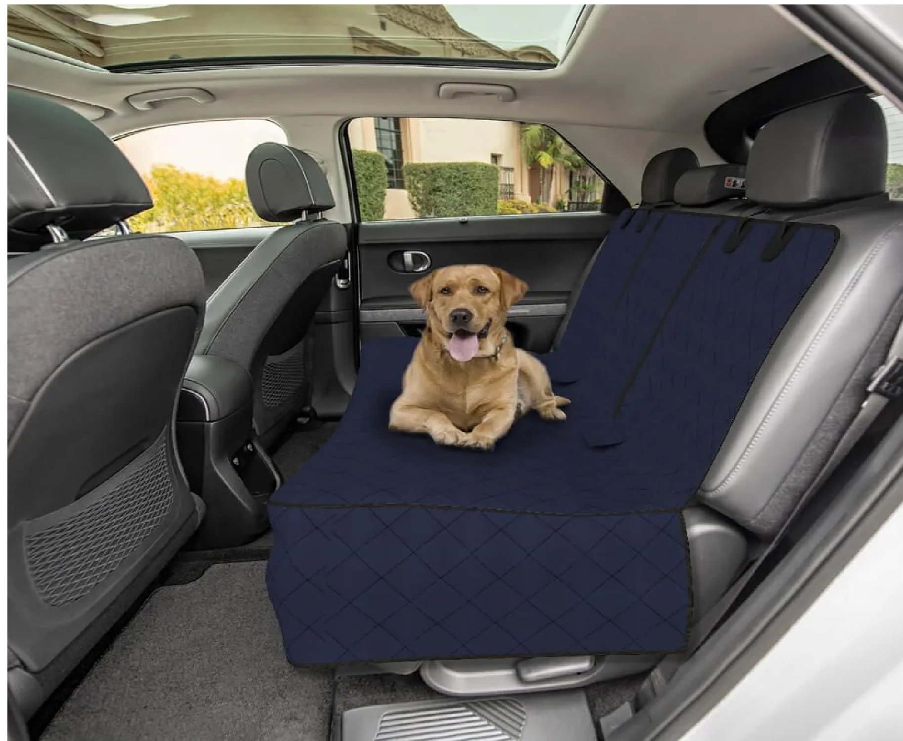 Covers All Heavy Duty Breathable Rear Dog Car Seat Cover