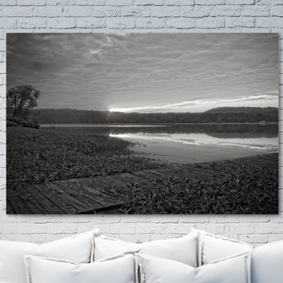 Dawn of Summer 1 Piece Wrapped Canvas Wall Art