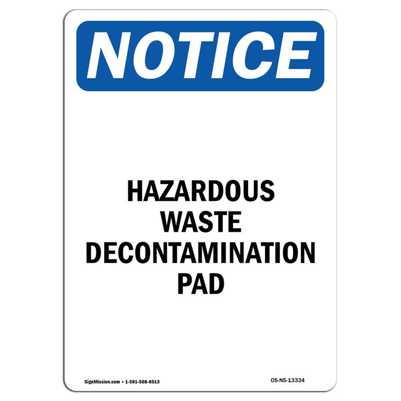 Plaque de protection pour déchets dangereux