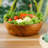 Rainforest Bowls Teak Serving Bowl
